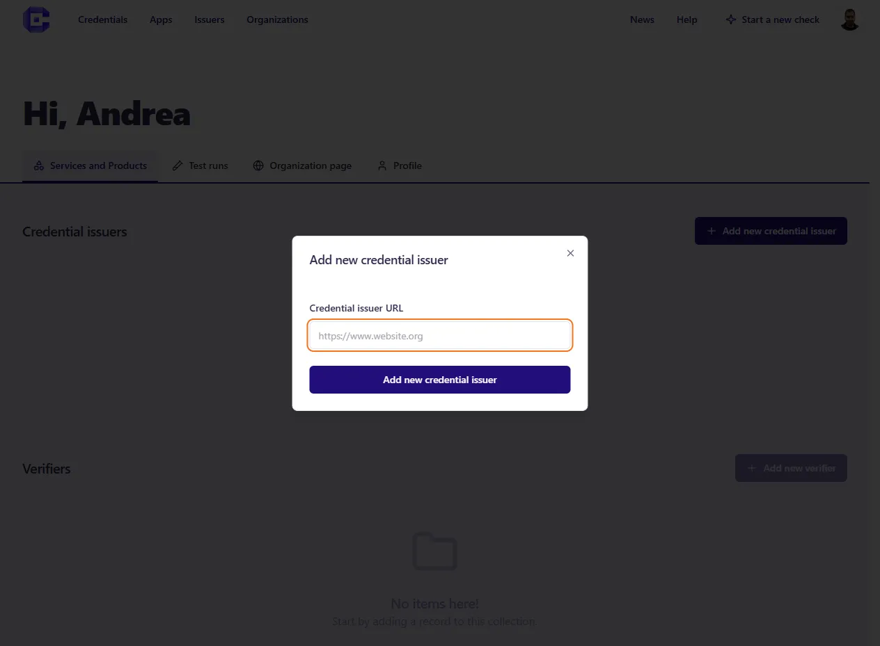 credimiAddIssuer