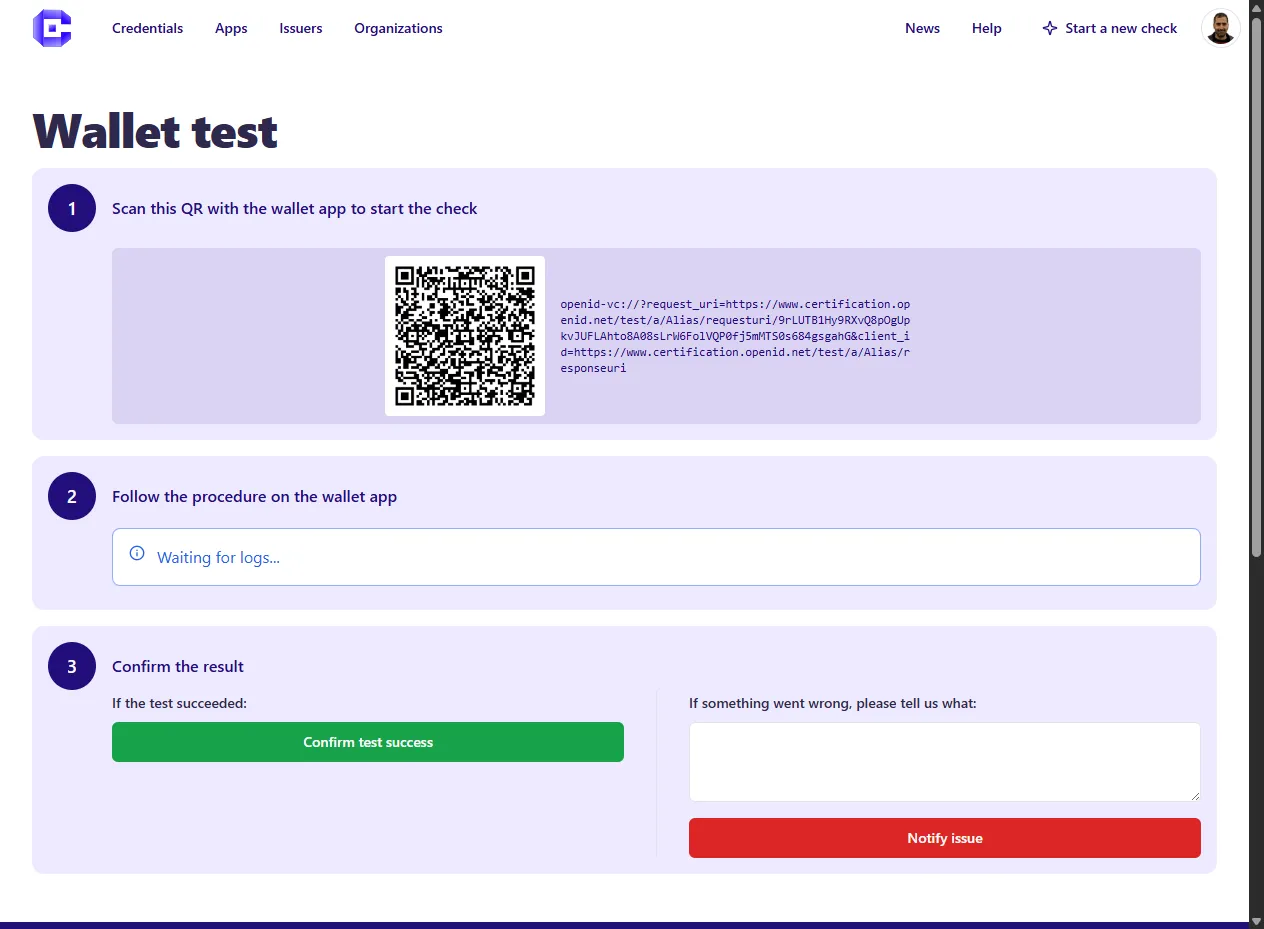 credimiChecksWalletTest