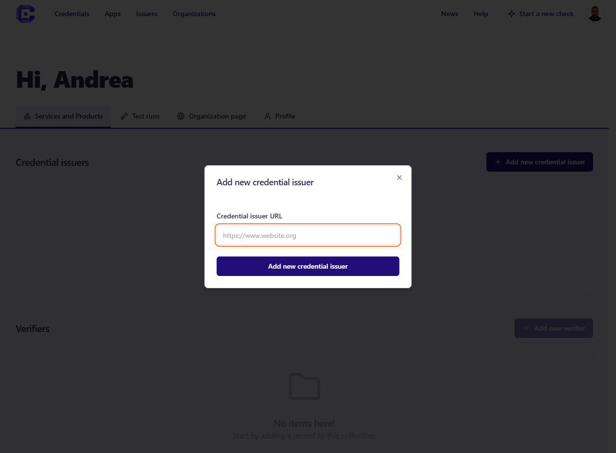 credimiAddIssuer