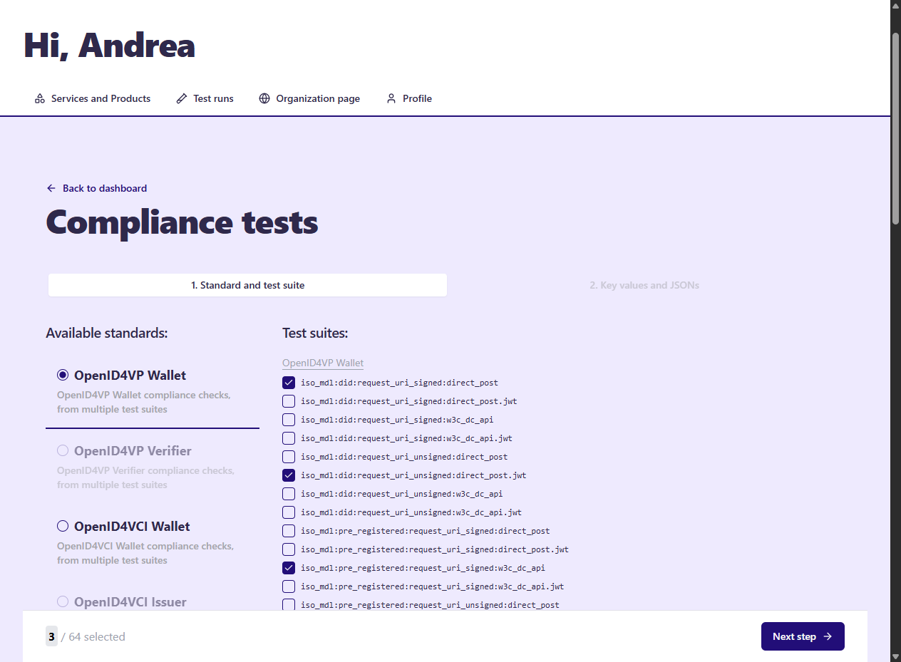 credimiChecksSelectTests2